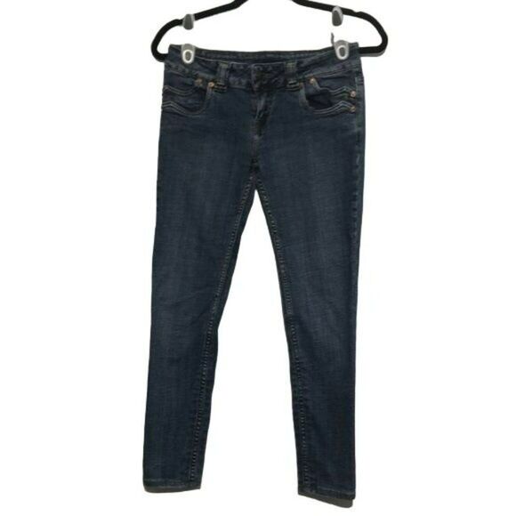 Levi's High Rise Bootcut Stretchy Blue Jeans, Size 28, 27" Inseam - Picture 1 of 12